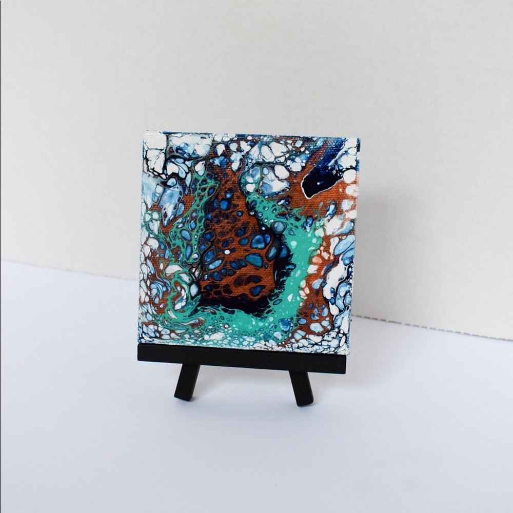 4x4 magnetic Acrylic Painting